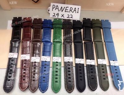 24mm Officine Panerai Leather Band - Panerai Watch Band Replacement